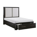 Homelegance Gilbert 1381K-1EK* Eastern King Platform Bed with Footboard Storage IMAGE 7
