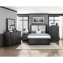 Homelegance Gilbert 1381-1* Queen Platform Bed with Footboard Storage IMAGE 12