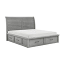 Homelegance Logandale 1559DGK-1EK* Eastern King Platform Bed with Footboard Storage IMAGE 3