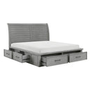 Homelegance Logandale 1559DGK-1EK* Eastern King Platform Bed with Footboard Storage IMAGE 7