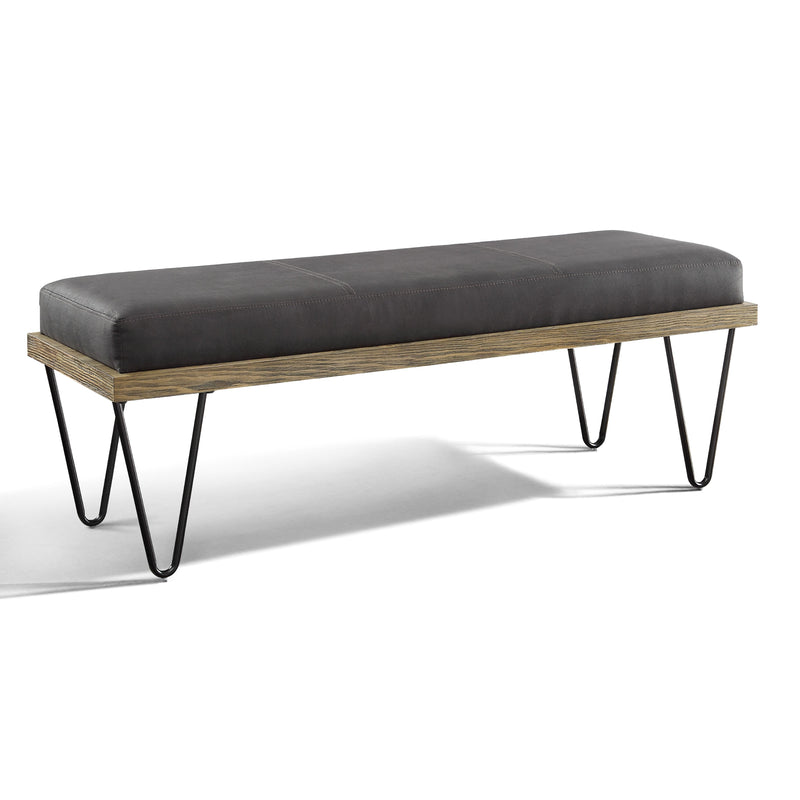 Homelegance Metallo 4526 Storage Ottoman, Fabric IMAGE 2