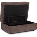 Franklin Talise Fabric Storage Ottoman 814-18 3415-15 IMAGE 2