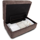 Franklin Talise Fabric Storage Ottoman 814-18 3415-15 IMAGE 3