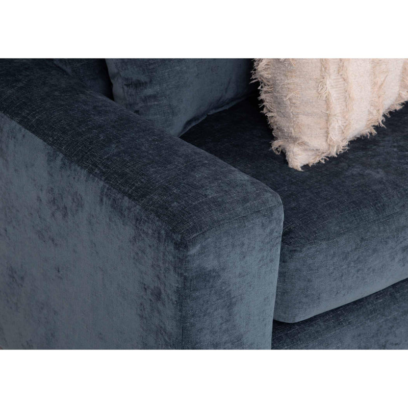 Franklin Indigo Stationary Fabric Sofa 814-40 3415-40 IMAGE 6
