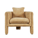  Jofran Adley Stationary Fabric Accent Chair ADLEY-CH-AMBER IMAGE 2