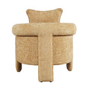  Jofran Adley Stationary Fabric Accent Chair ADLEY-CH-AMBER IMAGE 4