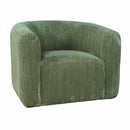  Jofran Biggs Swivel Fabric Accent Chair BIGGS-SW-FOREST IMAGE 1