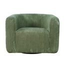  Jofran Biggs Swivel Fabric Accent Chair BIGGS-SW-FOREST IMAGE 2