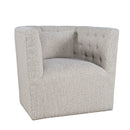  Jofran Everly Swivel Fabric Accent Chair EVERLY-SW-TAUPE IMAGE 1