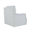  Jofran Kennedy Swivel Fabric Accent Chair KENNEDY-SW-WN IMAGE 4