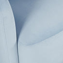  Jofran Sutton Swivel Fabric Accent Chair SUTTON-SW-BLUE IMAGE 3