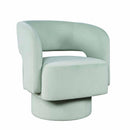  Jofran Sutton Swivel Fabric Accent Chair SUTTON-SW-MINT IMAGE 1