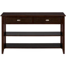  Jofran Merlot Console Table 1030-4 IMAGE 2