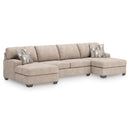  Benchcraft Seyler Lane 48404S7 3 pc Sectional with Double Chaise IMAGE 1