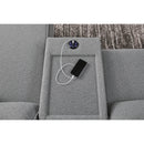  Signature Design by Ashley Modmax 65906S28 6 pc Reclining Sectional with Chaise and Audio Console IMAGE 4