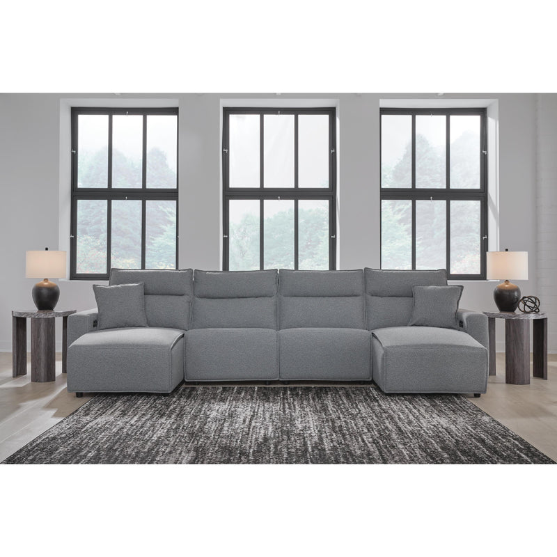 Signature Design by Ashley Modmax 65906S37 4 pc Reclining Sectional wi
