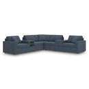  Signature Design by Ashley Modmax 92121S69 7 pc Balanced Sectional with Audio and Storage Consoles IMAGE 1