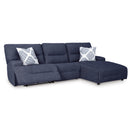  Signature Design by Ashley Acklen Place 93607S6 3 pc Power Reclining Sectional IMAGE 2
