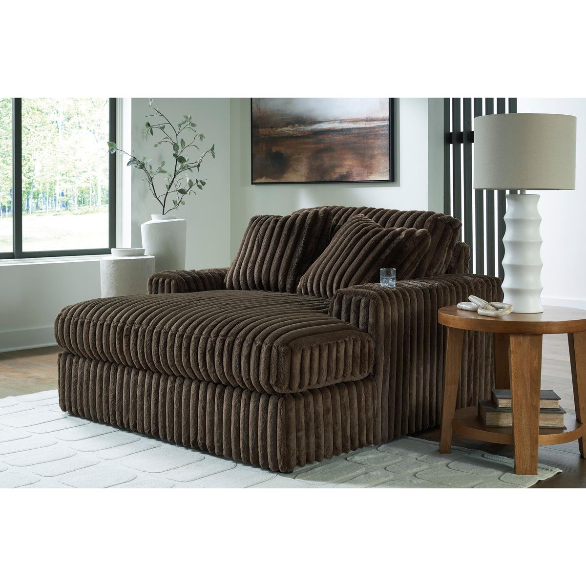 Signature Design by Ashley Midnight-Madness 9810415 Oversized Chaise