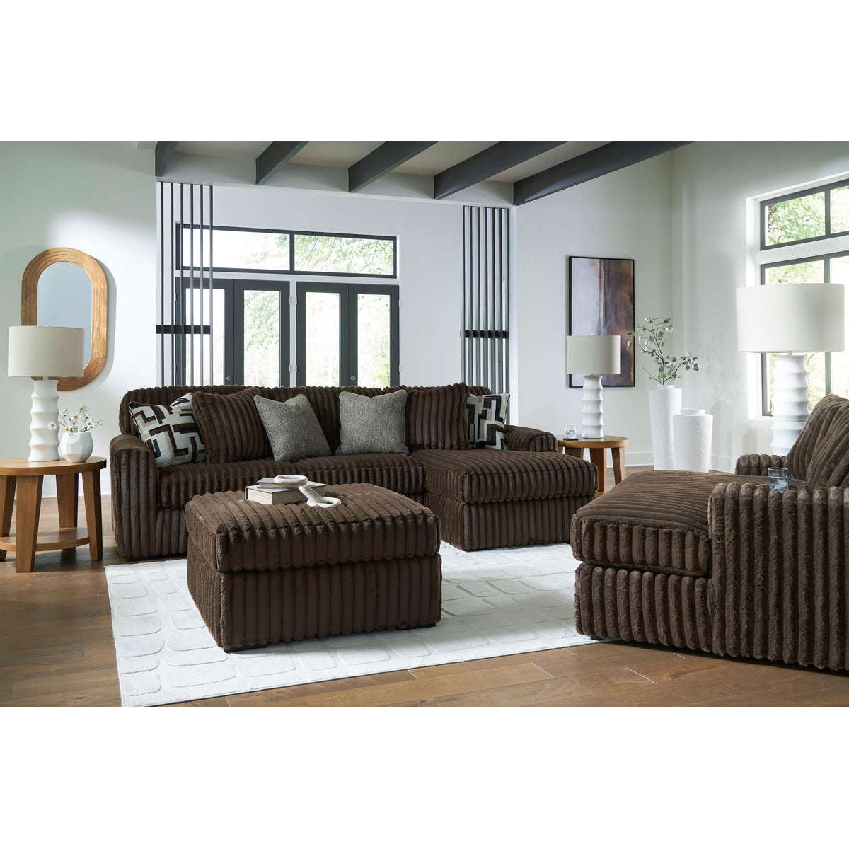 Signature Design by Ashley Midnight-Madness 9810415 Oversized Chaise