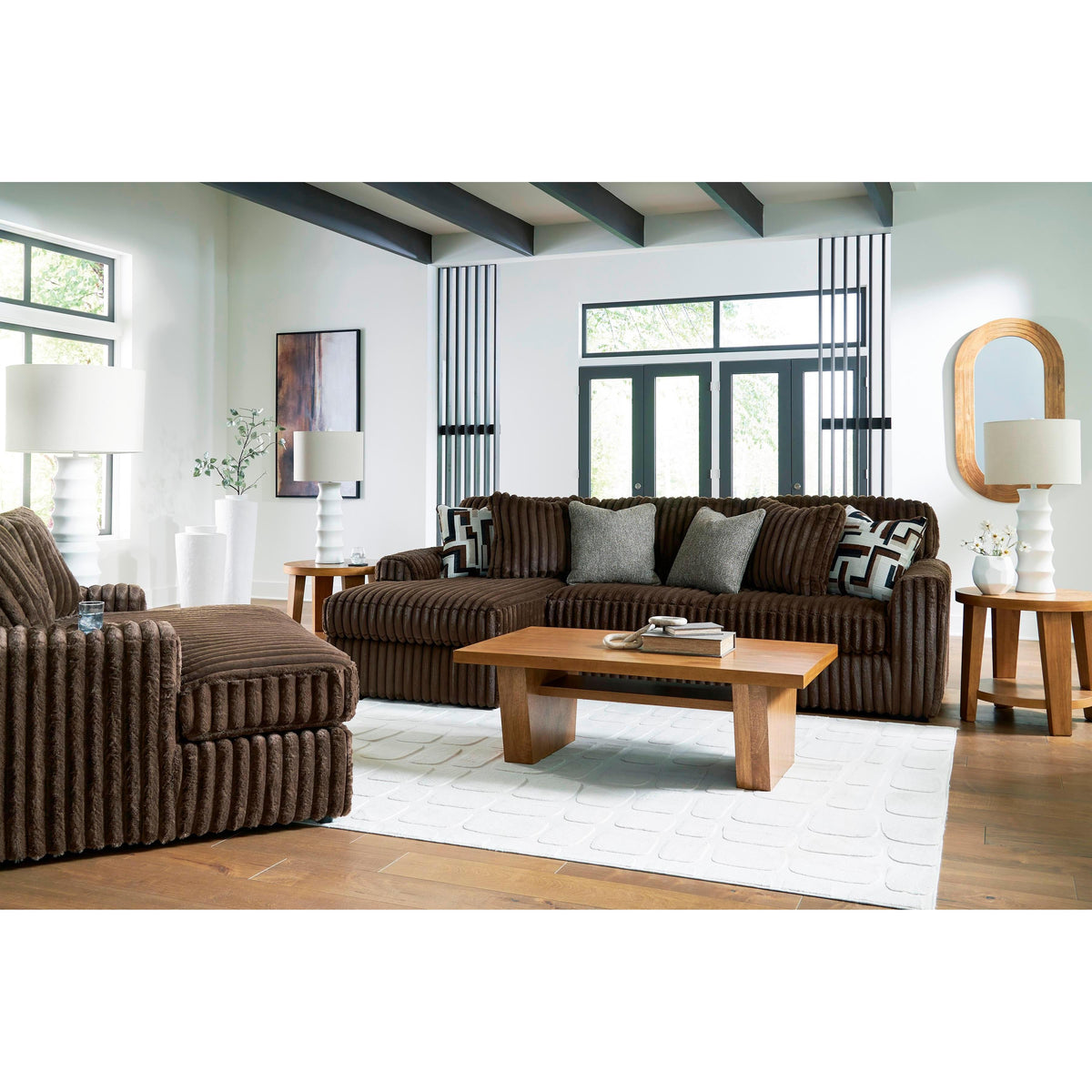 Signature Design by Ashley Midnight-Madness 98104S1 2 pc Sectional Sof Signature Design by Ashley Midnight-Madness 98104S1 2 pc Sectional Sof