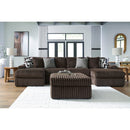Signature Design by Ashley Midnight-Madness 98104S5 3 pc Sectional with Chaise IMAGE 6