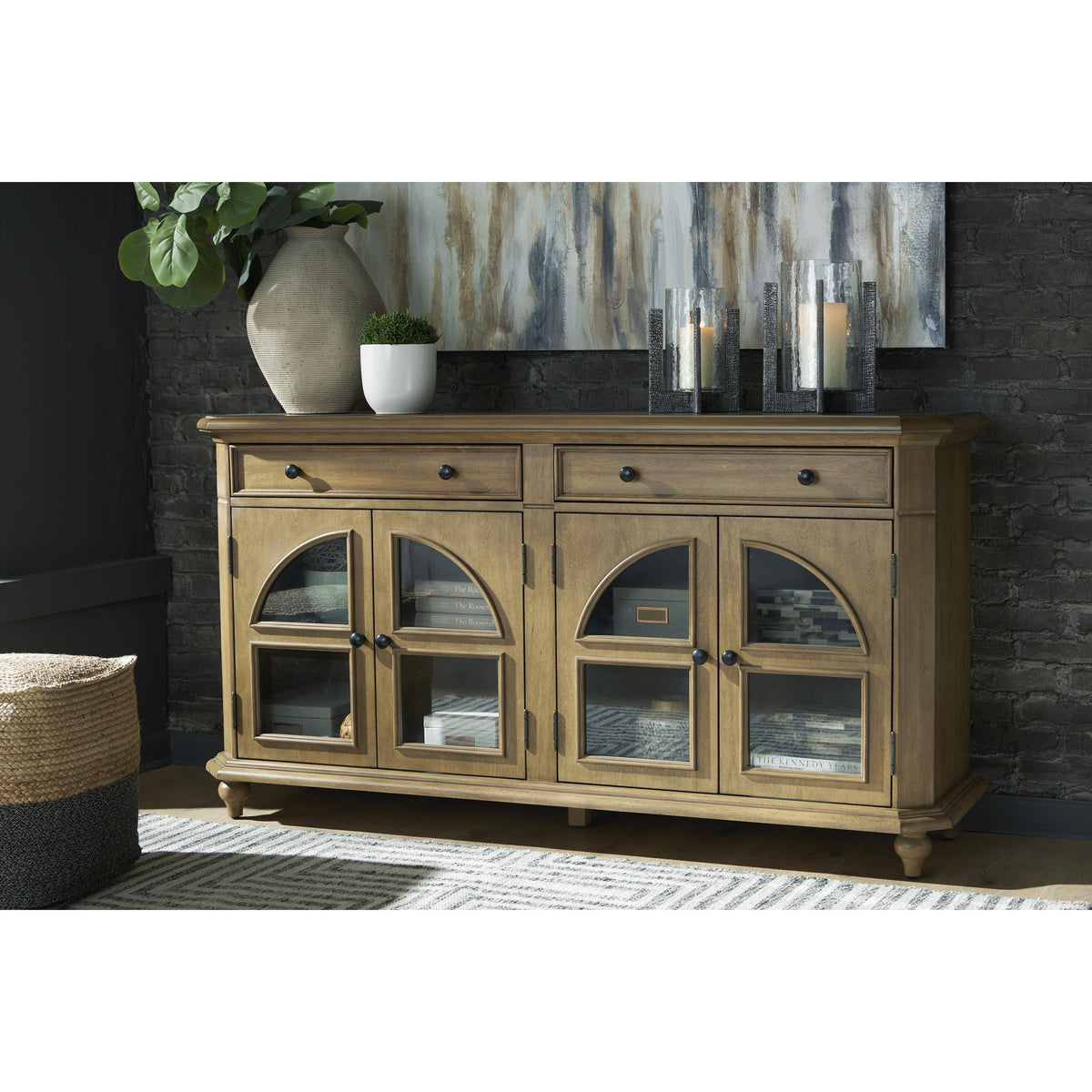 Signature Design by Ashley Barlomore A4000597 Accent Cabinet