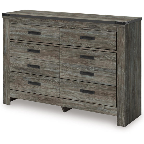 Frandern - Gray - Six Drawer Dresser Frandern - Gray - Six Drawer Dresser
