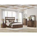 Signature Design by Ashley Taffenbrook B849B4 King Panel Storage Bed IMAGE 9
