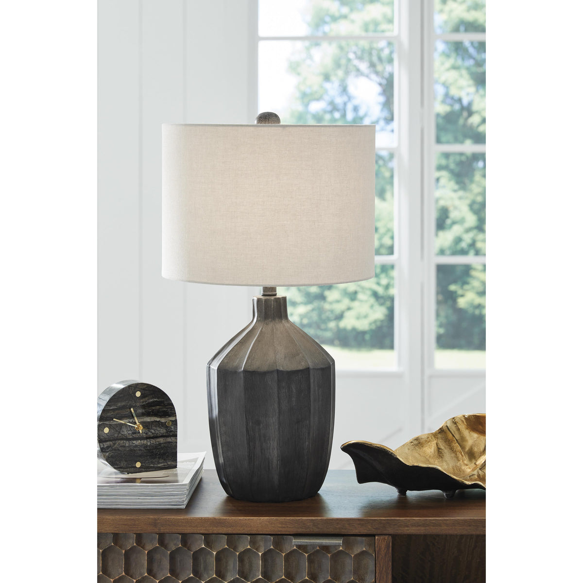 Signature Design by Ashley Jilton L235844 Poly Table Lamp