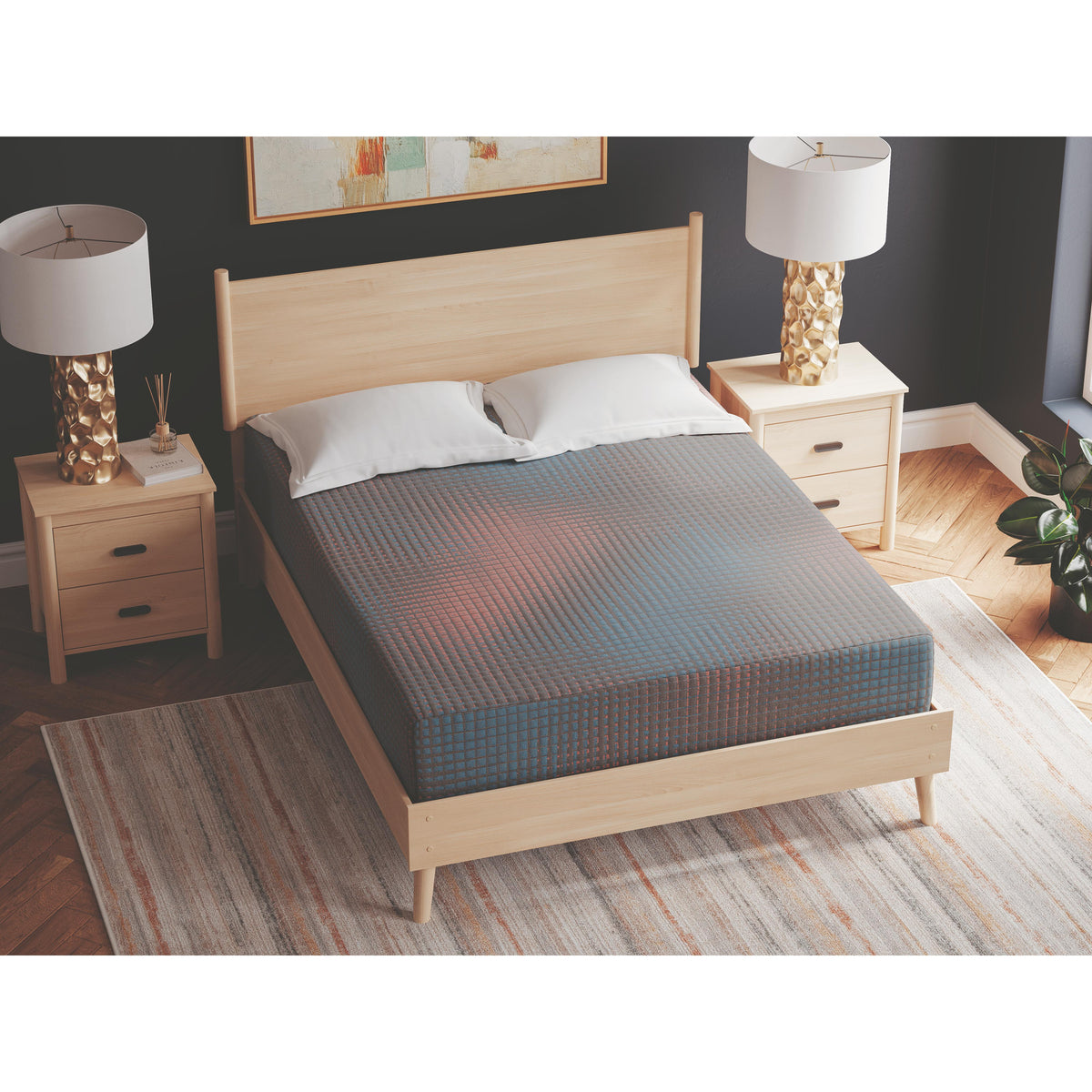 Sierra Sleep 13 Inch Hybrid Hot Buy M20731 Queen Mattress