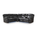  Signature Design by Ashley Sultan Meadow PC13001S1 2 pc Reclining Sectional IMAGE 1