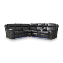  Signature Design by Ashley Sultan Meadow PC13001S1 2 pc Reclining Sectional IMAGE 2