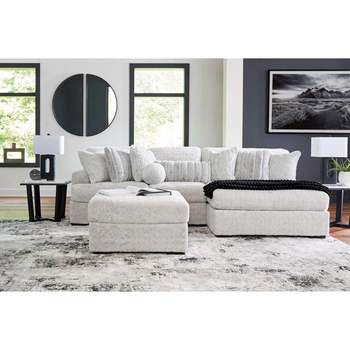Signature Design by Ashley Cuddle Plush PC59106S1 3 pc Sectional with