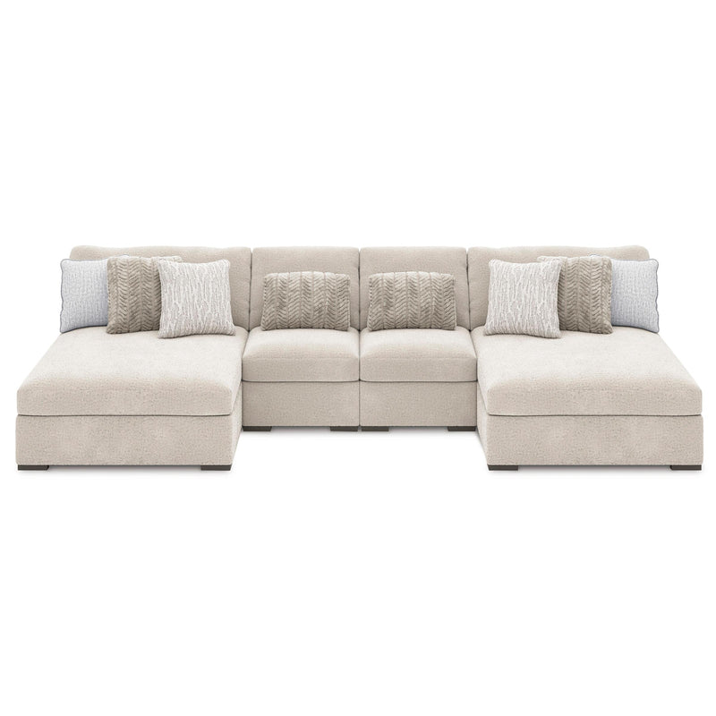 Signature Design by Ashley Cuddle Plush PC59106S4 4 pc Sectional with Chaise IMAGE 2