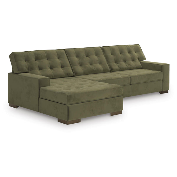 Signature Design by Ashley Caspian-Town PC61702S1 2 pc Sectional with Chaise IMAGE 1