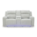  Signature Design by Ashley Forest Lake PC6420318 Power Reclining Loveseat with Console and Adjustable Headrest IMAGE 4