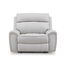  Signature Design by Ashley Social Pointe PC9880282 Power Recliner with Adjustable Headrest IMAGE 3