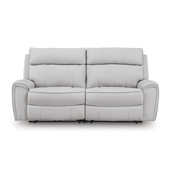 Signature Design by Ashley Social Pointe PC98802S21 2 pc Reclining Loveseat IMAGE 1