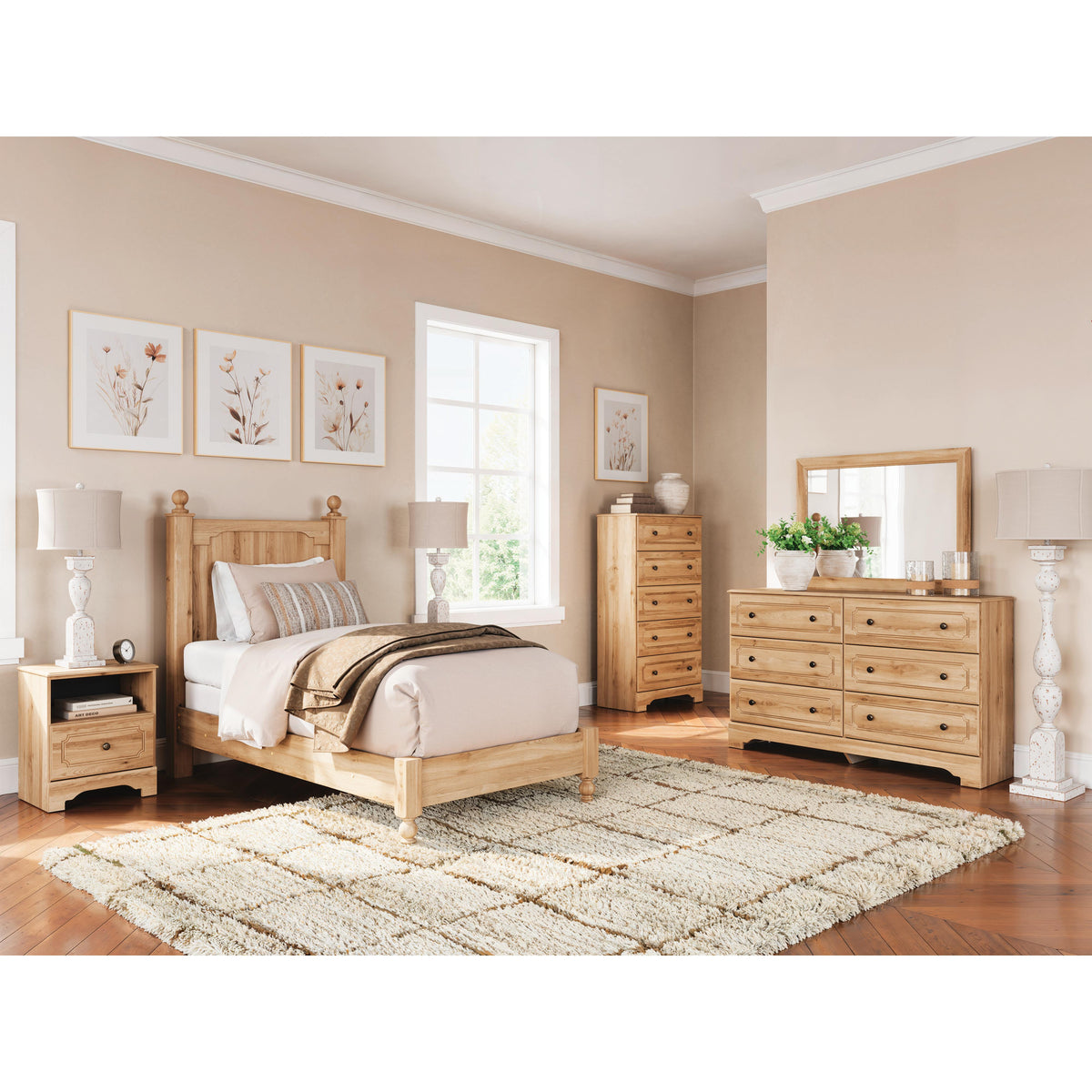 Signature Design by Ashley Aleaport PCB1075-91 One Drawer Night Stand