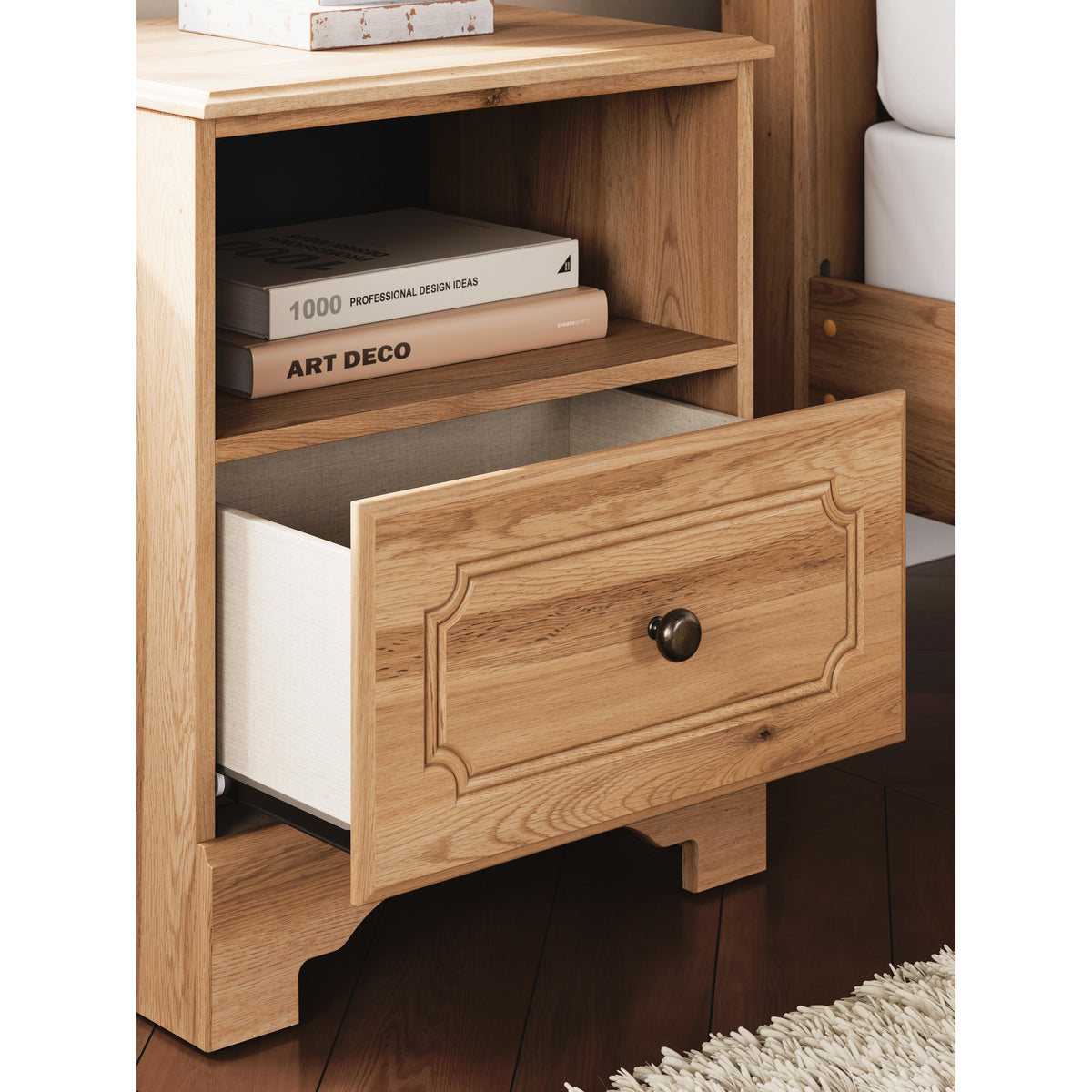 Signature Design by Ashley Aleaport PCB1075-91 One Drawer Night Stand
