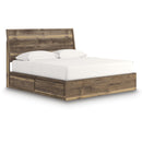 Signature Design by Ashley Chirason PCB3367B14 King Panel Bed with Storage IMAGE 1
