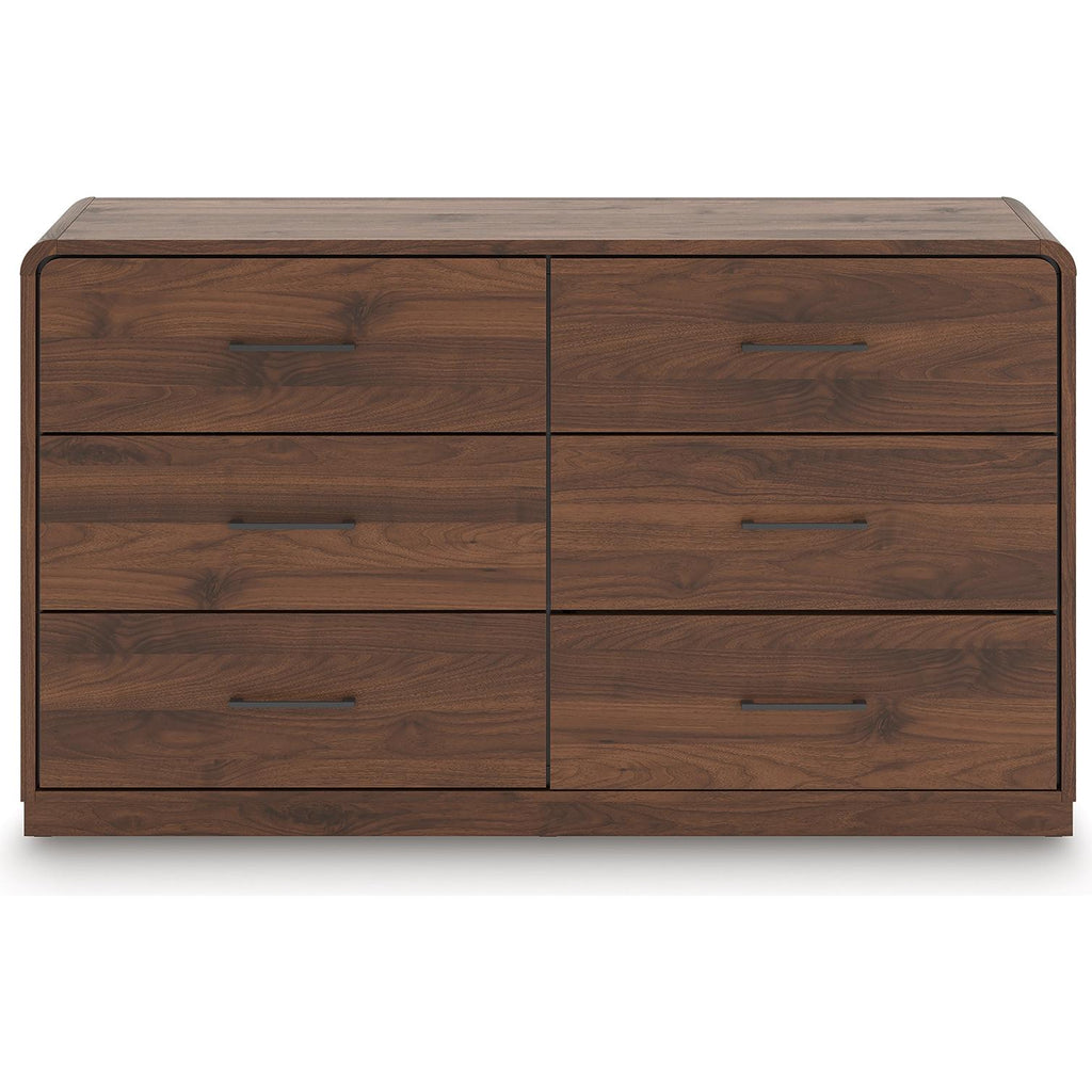 signature design by ashley oliah brown woodgrain dresser Signature Design by Ashley Oliah Brown Woodgrain Chest of Drawers - Bed Bath & Beyond
