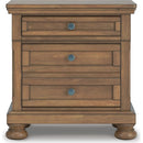 Signature Design by Ashley Feddinger PCB779-92 Two Drawer Night Stand IMAGE 3