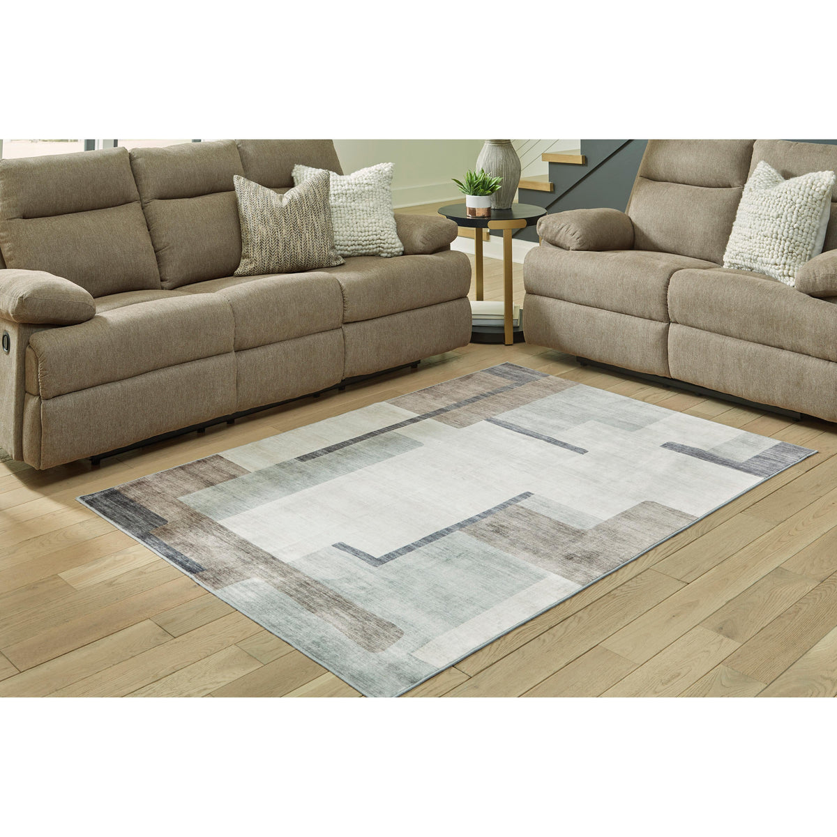 Signature Design by Ashley Larkport R407412 Washable Medium Rug