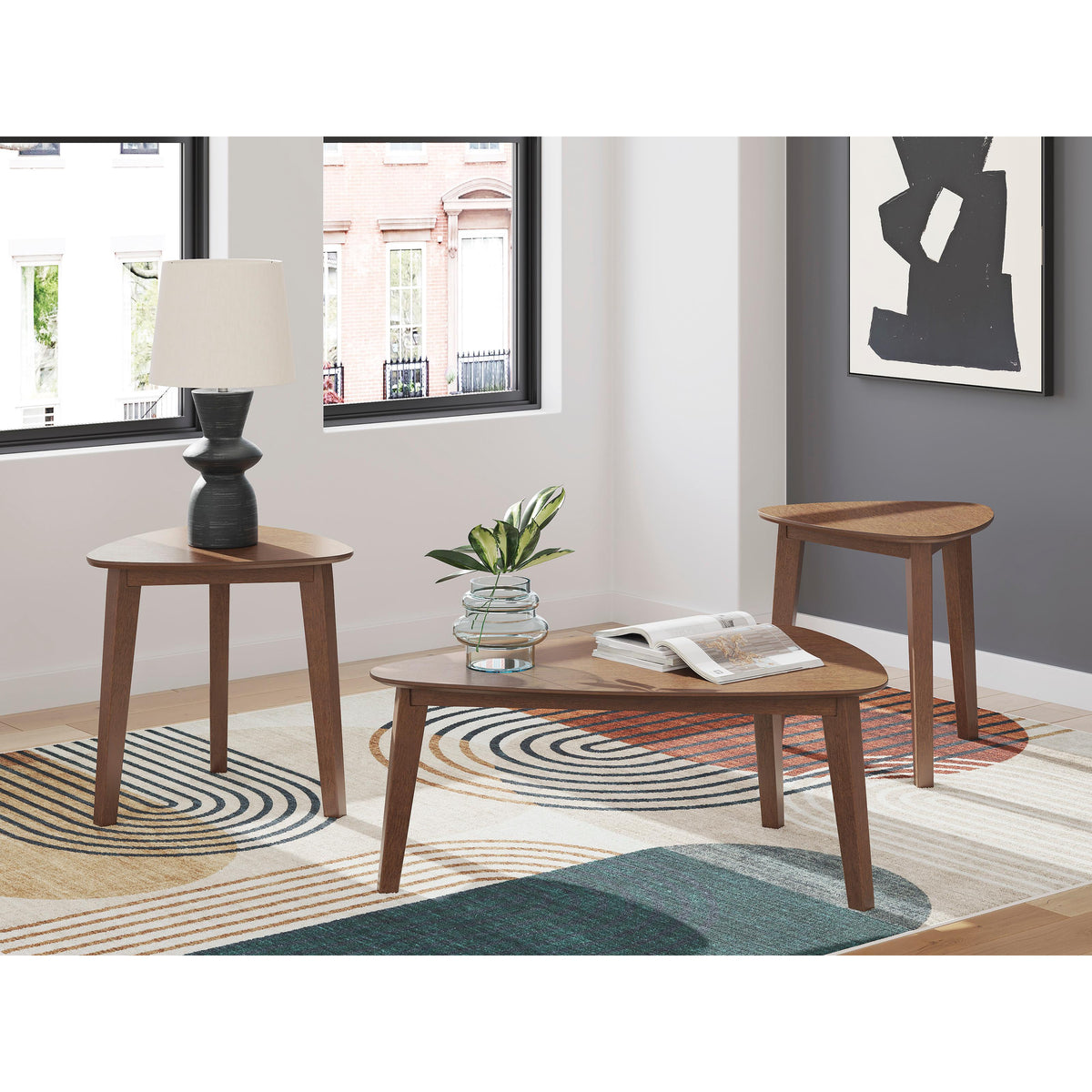 Signature Design by Ashley Lyncott T135-13 Occasional Table Set