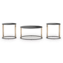  Signature Design by Ashley Hannerly T219-13 Occasional Table Set IMAGE 2