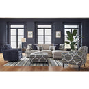 Fusion Furniture Nathan Fabric 2 pc Sectional 51-21L-KP/51-26R-KP IMAGE 2