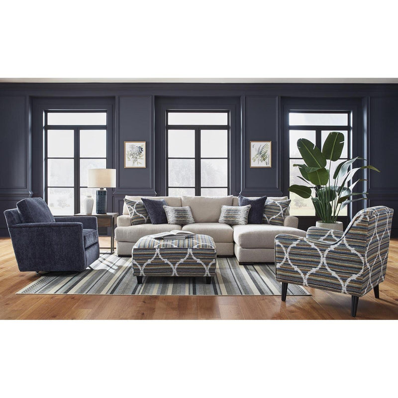Fusion Furniture Nathan Fabric 2 pc Sectional 51-21L-KP/51-26R-KP IMAGE 2