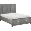 Homelegance Garretson Full Platform Kids Bed with Storage 1450F-1* IMAGE 3